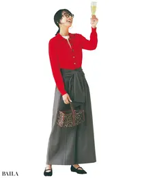 ハジけたい日こそビビッドカラー！今年なら断然、赤を指名