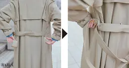 背中で大きな輪っかをつくると 動きやすく、後ろ姿もすっきり