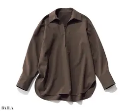 ）防シワ、クイックドライなど、 旅先で便利な機能がたっぷり搭 載。シャツ￥14300／ノーク