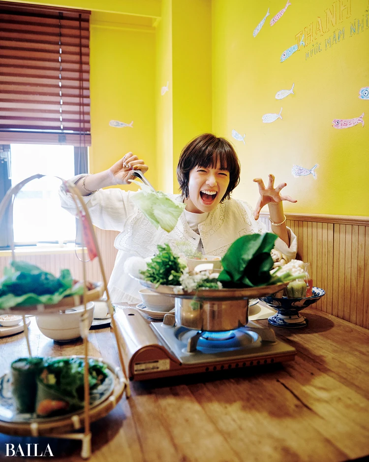 佐藤栞里が広尾の「kitchen」を訪問