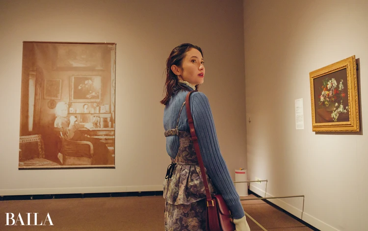 市川紗椰　アンリ・ファンタン＝ラトゥール《花》1877年