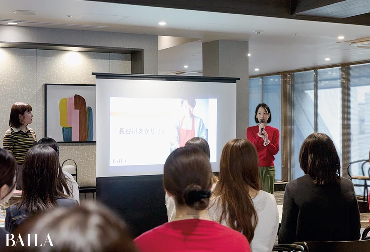 イベントには34名が参加。各テーブルを回って1:1で話す機会も