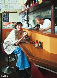 佐藤栞里が駒込の「中華 兆徳」を訪問