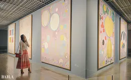 市川紗椰　高さ3m以上という10枚の連作！