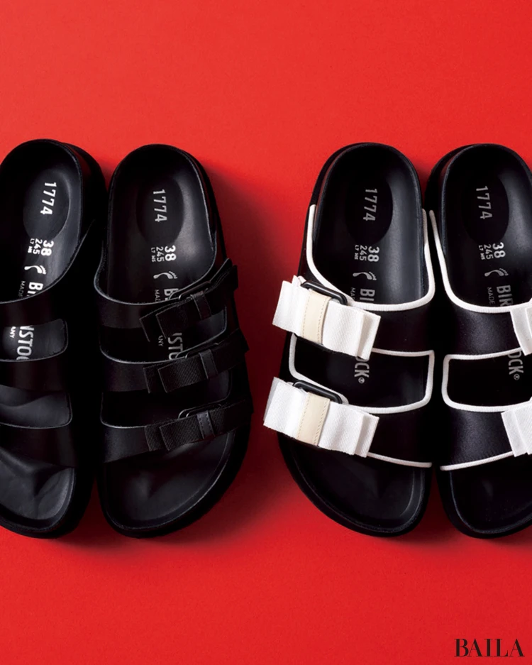 【BIRKENSTOCK 1774(ビルケンシュトック 1774)】リボン使いにキュンとする新コレクションに視線集中
