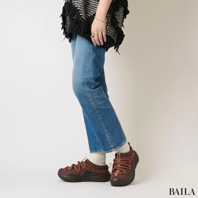 HOKAのスニーカーを試着　オラプリモ