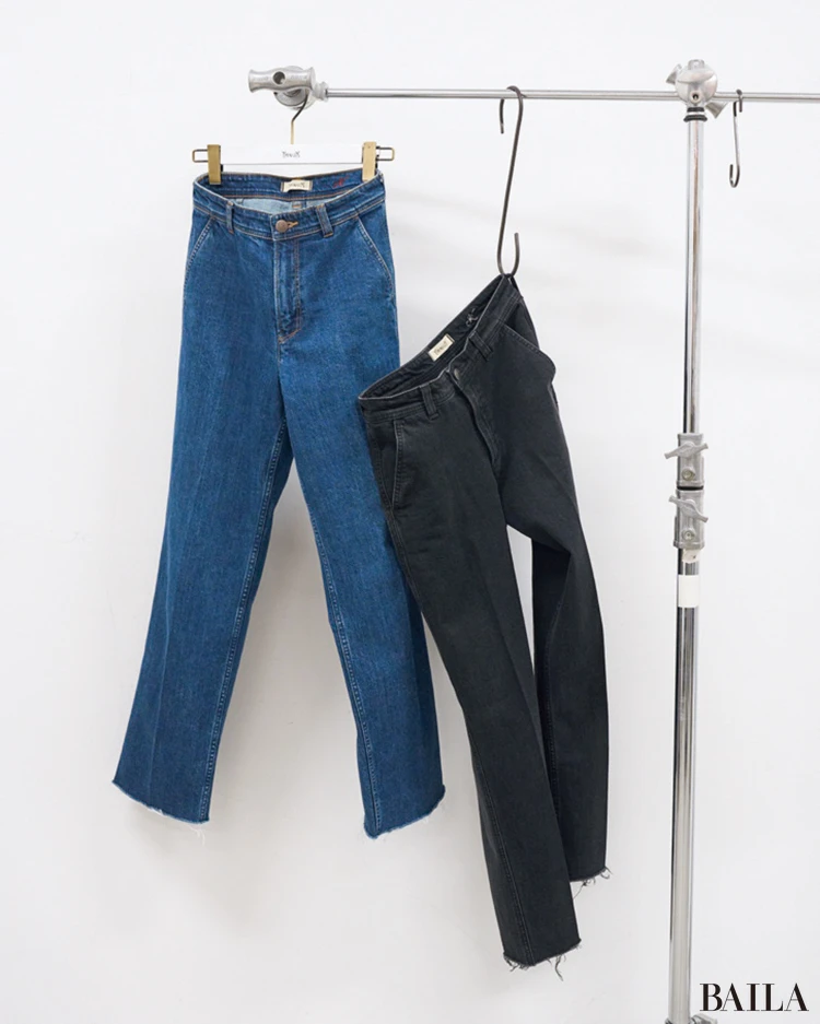 【KASUMI KATO × YANUK（加藤かすみ × ヤヌーク）】スタイリスト加藤かすみさん発“トラウザー見え”デニムが誕生