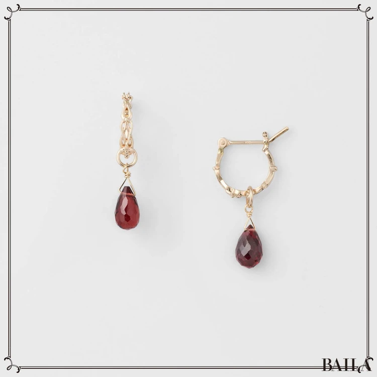 双子座　開運ジュエリー　2026年2月前半　アガットのピアス