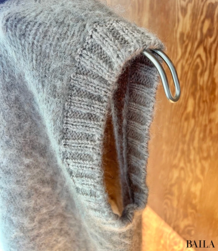 袖口のアップ画像