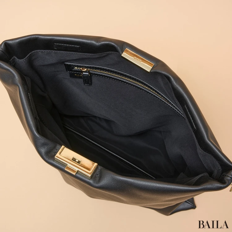 PUNTI.（プンティ）　GRAFT-TOTE L / P-019　バッグの内側　ファスナーポケット