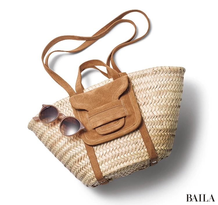 かごバッグ　夏小物