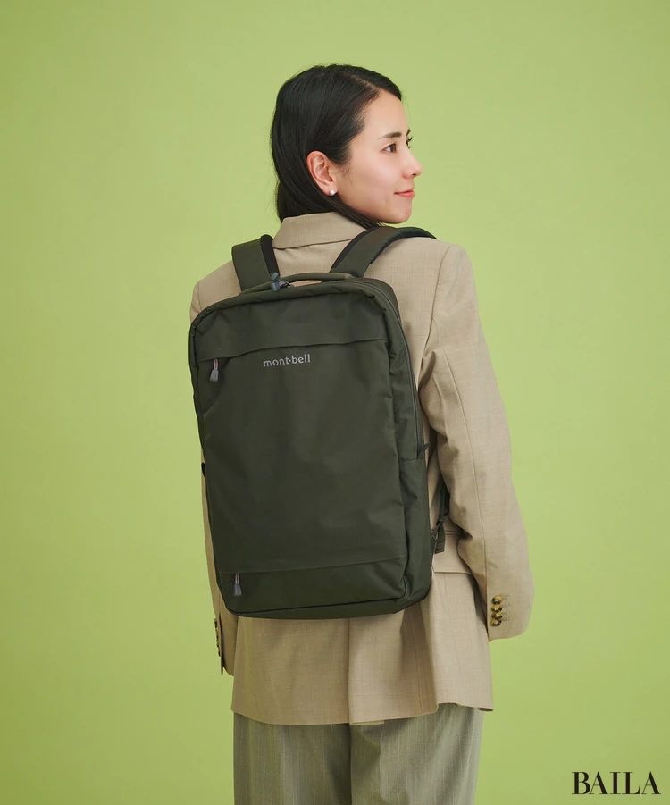 モンベル　リュック　着用感　BACK