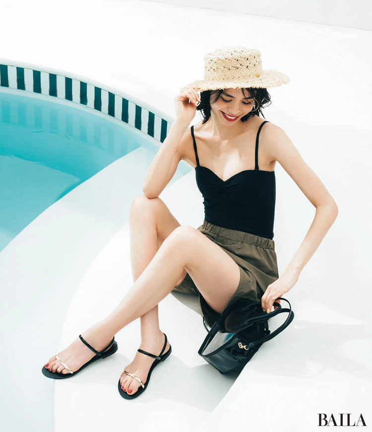 30代水着コーデ