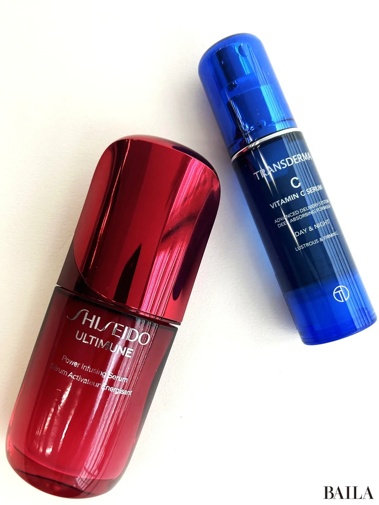 資生堂 アルティミューン、トランスダーマC　正面