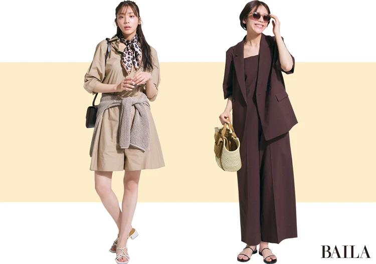 【秒でサマ見えする夏向きセットアップ】きれいめ派必見！オンオフ自在のジャケット＆シャツセットアップ