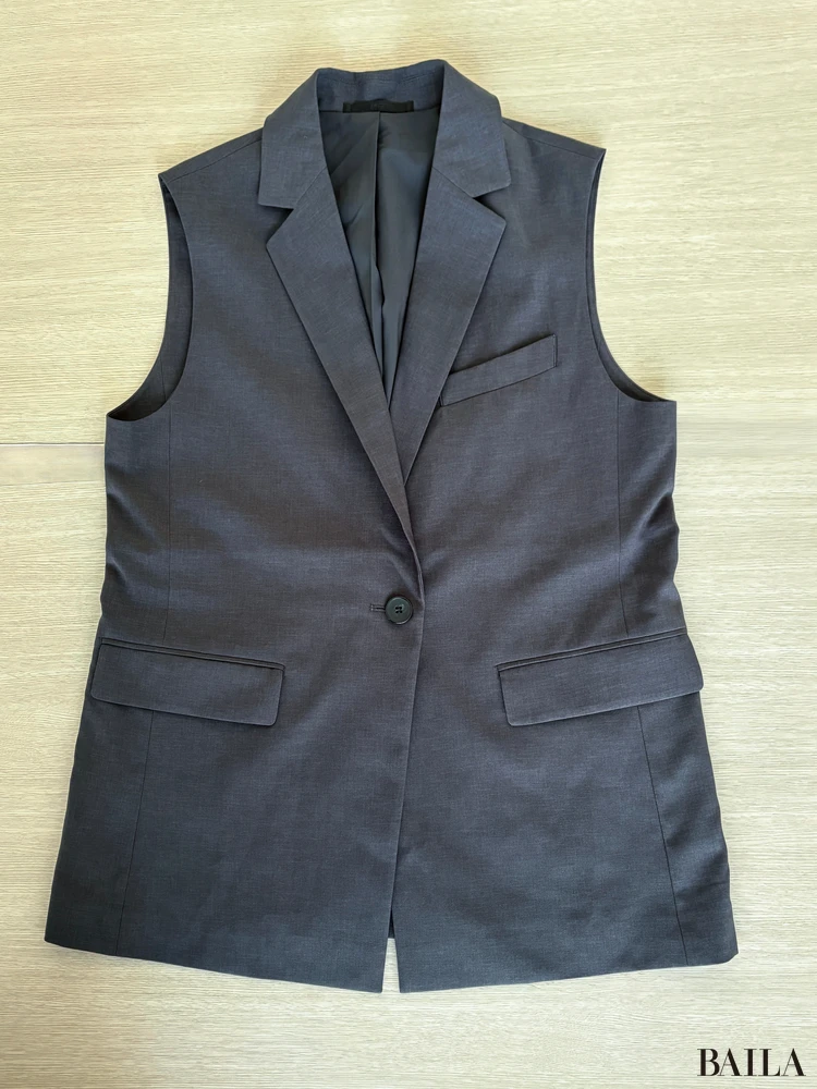 テーラードジレの「細部」に注目！