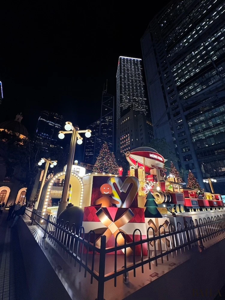 香港ウィンターフェスタ クリスマス 夜景