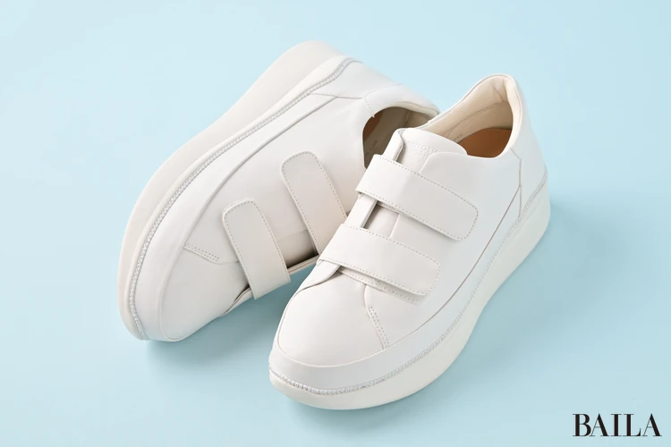 マッキントッシュ フィロソフィー 厚底ベルクロストラップスニーカー ¥19910