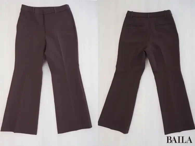 ユニクロ スマートフレアパンツ