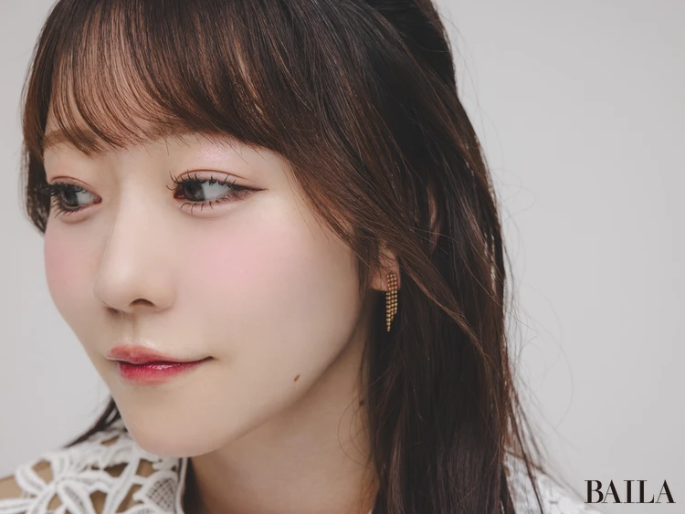 FRUITS ZIPPER（フルーツジッパー）真中まなさん　チーク＆リップの寄り