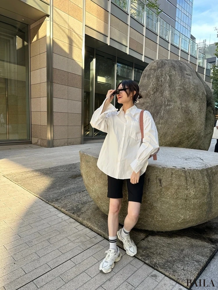 岩見えりなさんコーデ