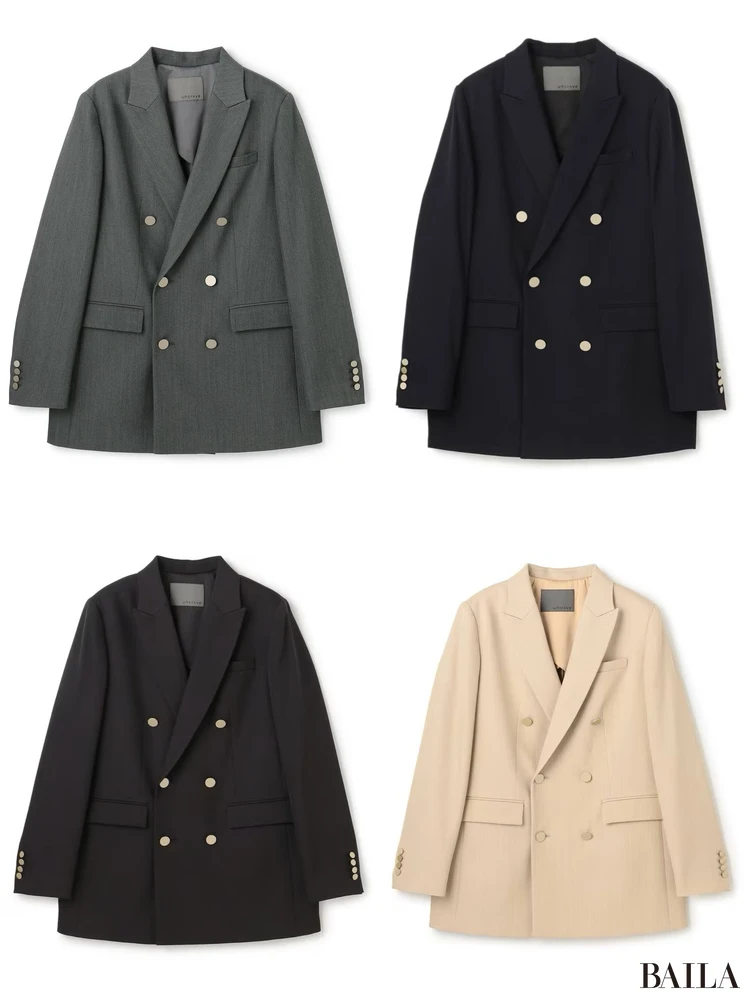 uncrave（アンクレイヴ）の「TWドビードスキン ブレザー」　カラバリ