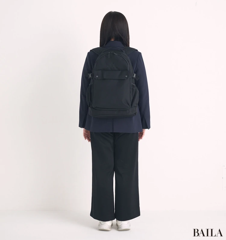 エーグル　リュック　着用感　バック