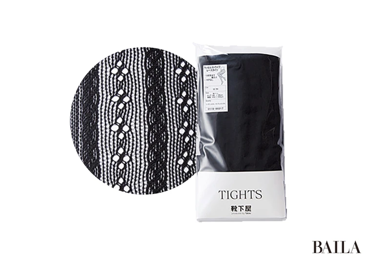 タイツ￥1650／タビオ（靴下屋）
