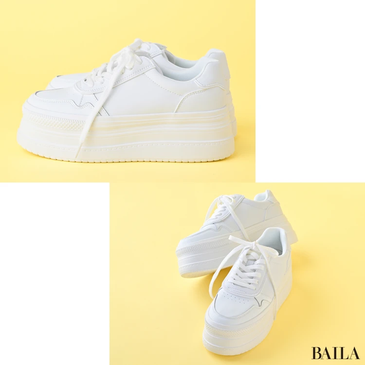 ORTR(オーアールティーアール) 厚底ローカットスニーカー コラージュ画像