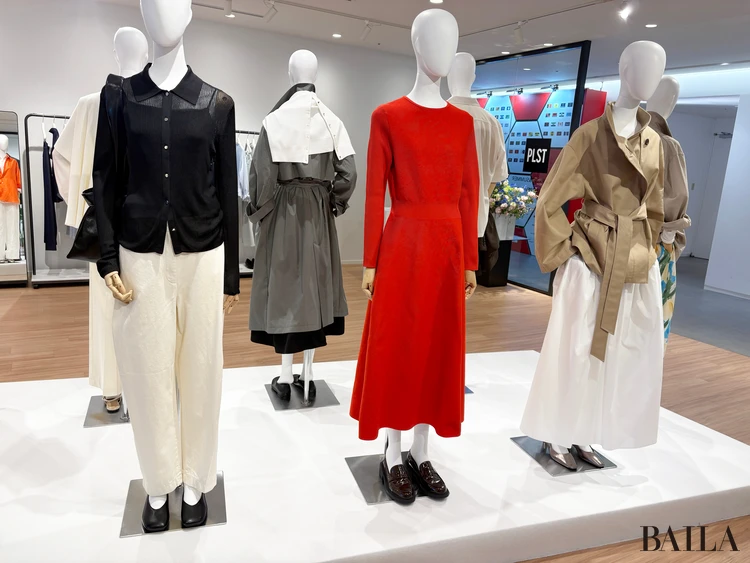 セレモニー服以外も！プラステ春夏新作は素材で楽しめるアイテムが豊富です！