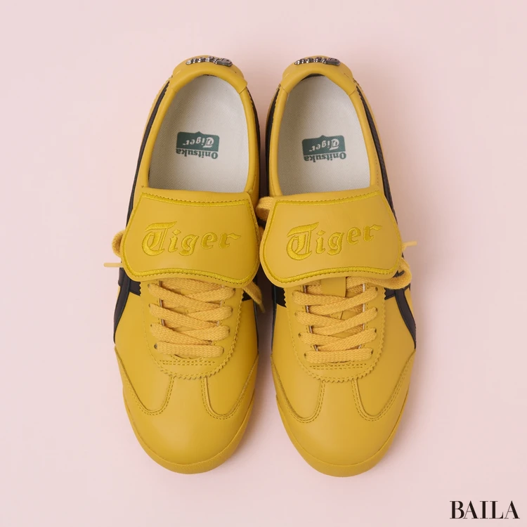 オニツカタイガーのスニーカー　通勤スニーカー　MEXICO66GOLF