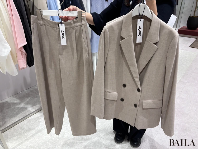 セットアップ、カーディガン、スカート…今季も「オフィスコーデ」はGUでOK！