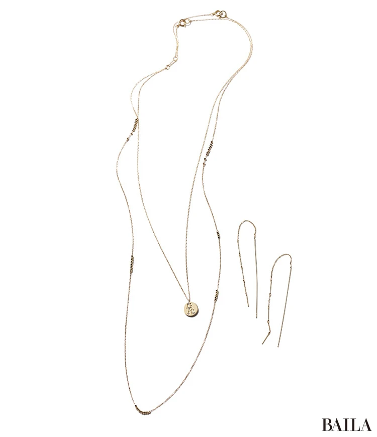 アクセサリー 華奢ネックレス ピアス