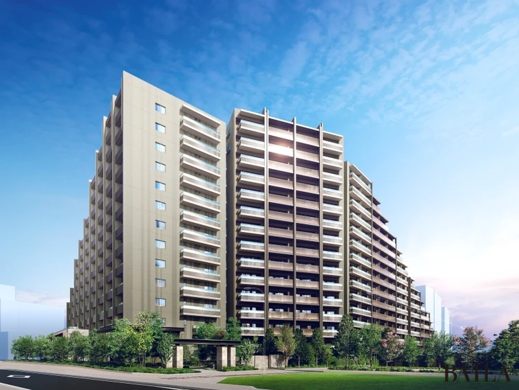 クレストプライムシティ南砂　外観　イメージCG