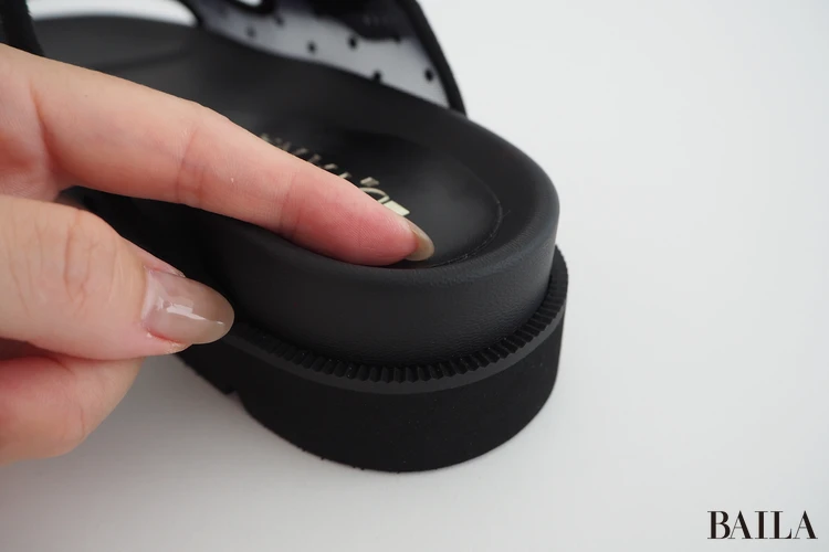 インソールのクッション性