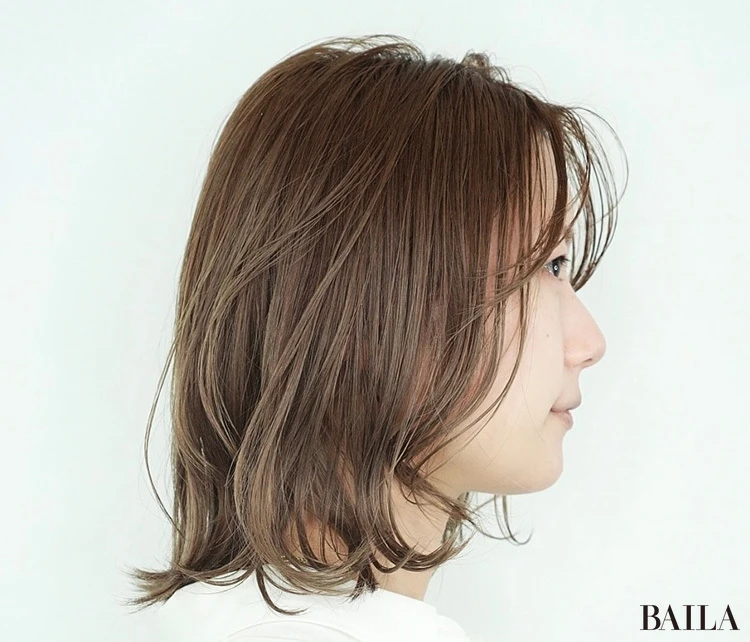 働くママにおすすめなヘルシーボブ　サイド