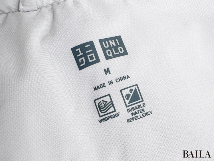 身長162cm ユニクロ ニット 正面 「シームレスダウンパーカ」¥14900 オフホワイト Mサイズ