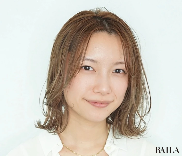 働くママにおすすめなヘルシーボブ　正面