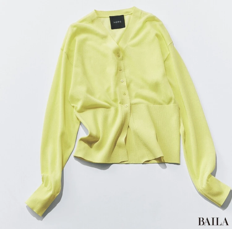 カーディガン¥11000/ノーク