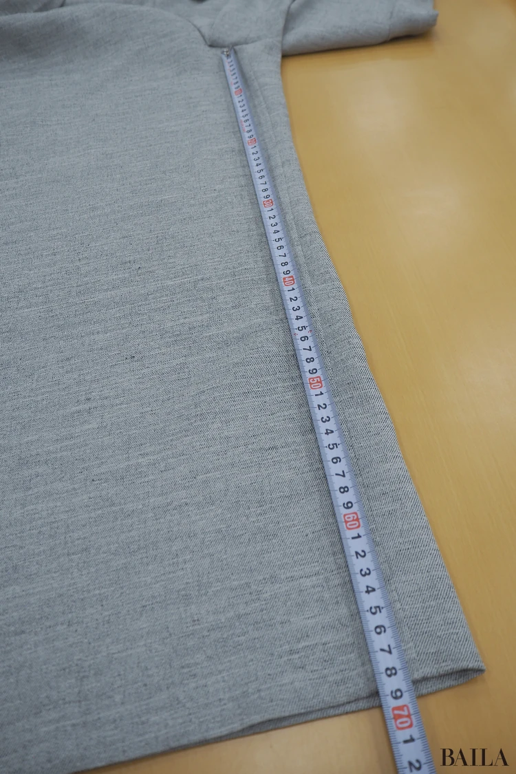 着丈:(トップス部分)約44cm、(パンツ部分)約69cm