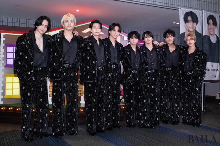 timelesz 記者会見前の様子