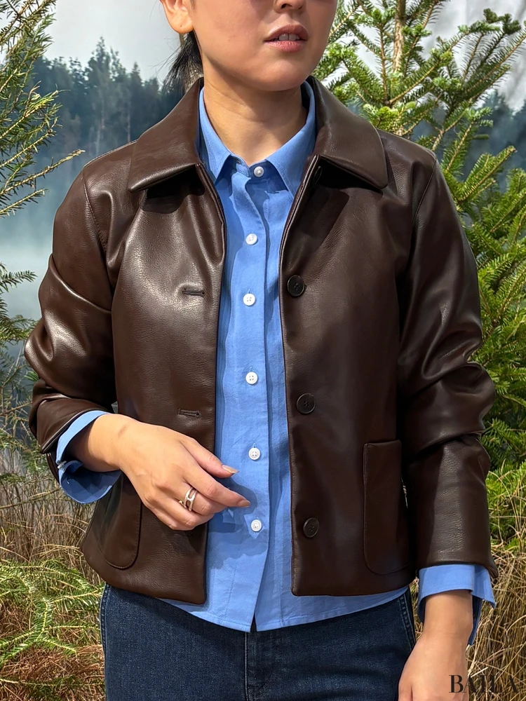 「コーティングショートジャケット」