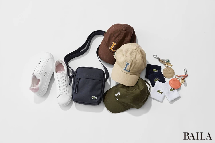 ラコステゴルフ　ゴルフウエア　小物