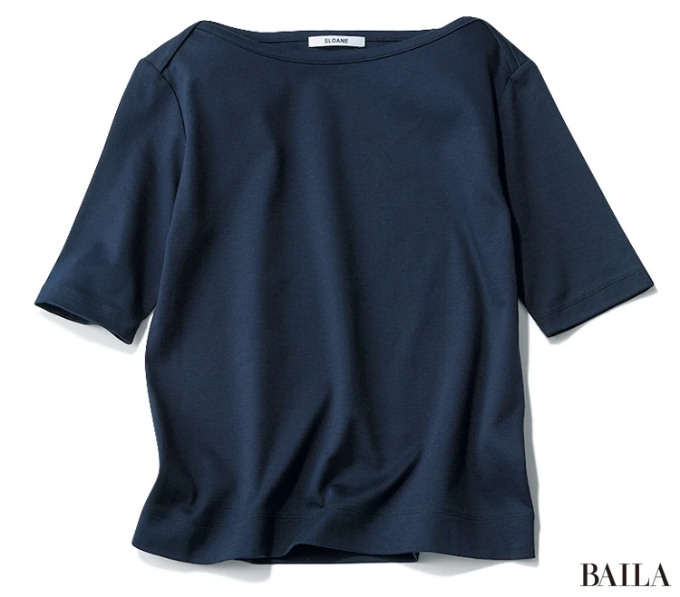 SLOANE(スローン) ボートネック Tシャツ