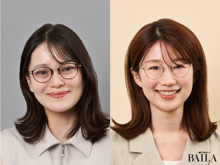 JINS　メガネ　華顔・涼顔　ベストな1本　着用画像