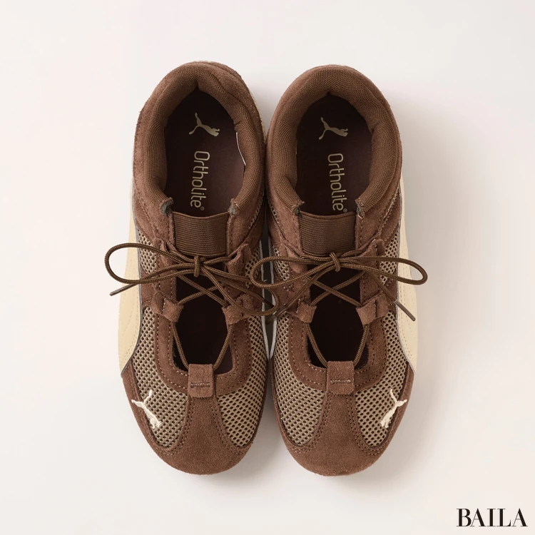 プーマのスニーカー　歩きやすい　スピードキャットゴー