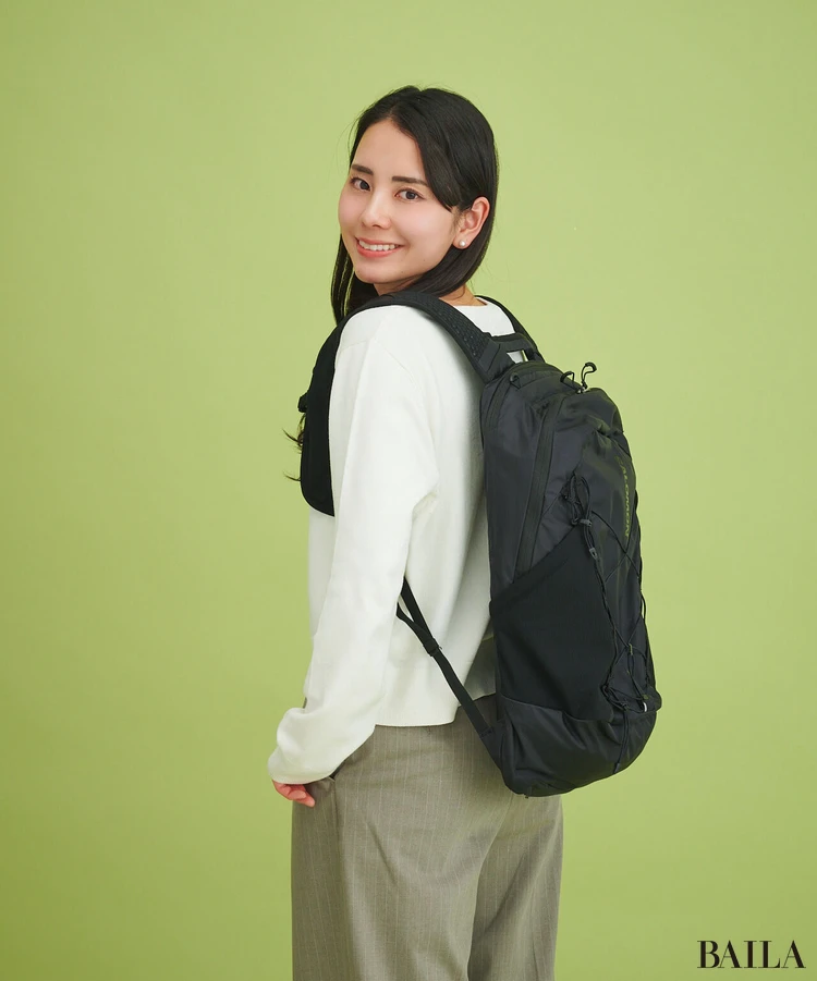 サロモン リュック 着用感