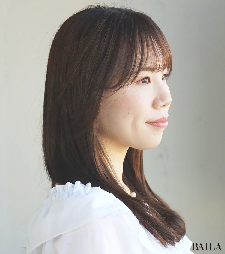 最旬軽やかロング　サイド