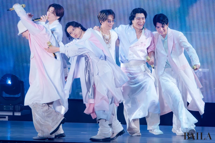 仲の良い姿が印象的なSixTONES