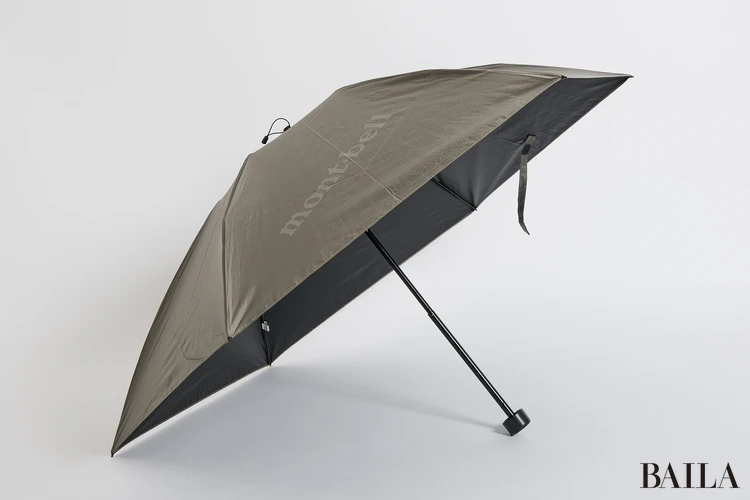 モンベルの日傘　トラベル 2-Way アンブレラ 50￥6600／モンベル